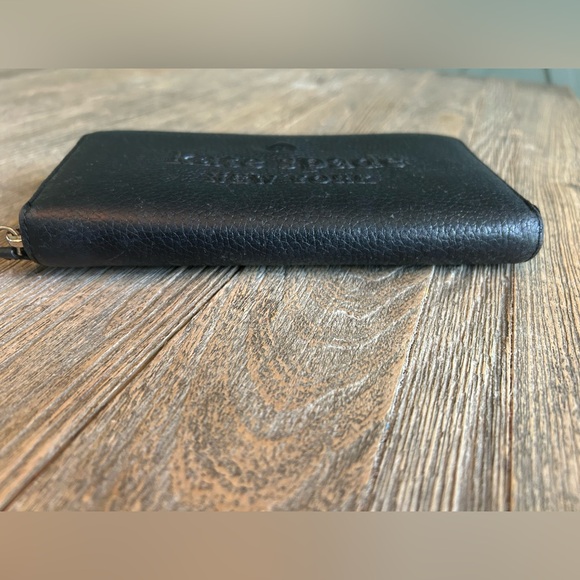 Kate Spade Sienne Logo Pebbled Leather Ziparound Continental Wallet - Picture 7 of 10